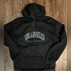 Black California hoodie medium fit new